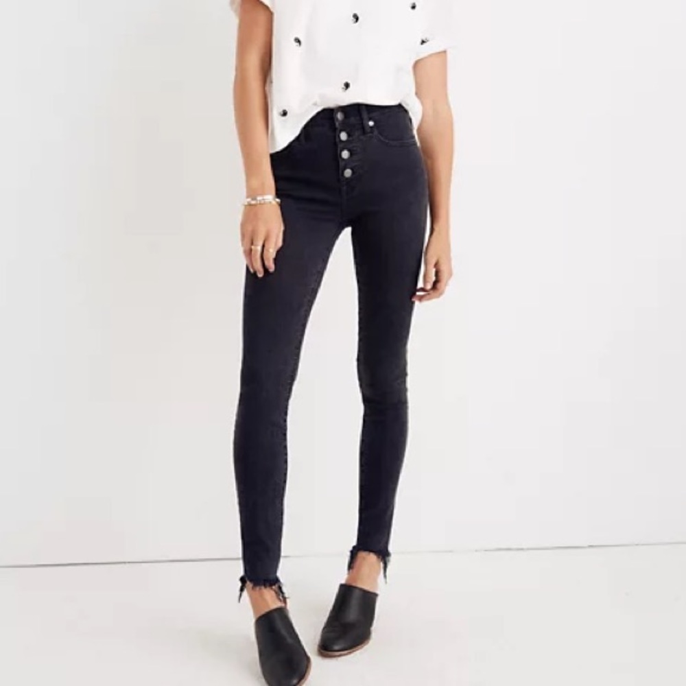 Madewell Petite 9" Mid-Rise Skinny Jeans